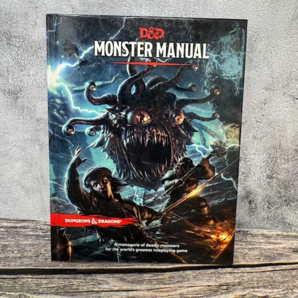 D&D 2014 Monster Manual (Dungeons & Dragons Core Rulebook)​